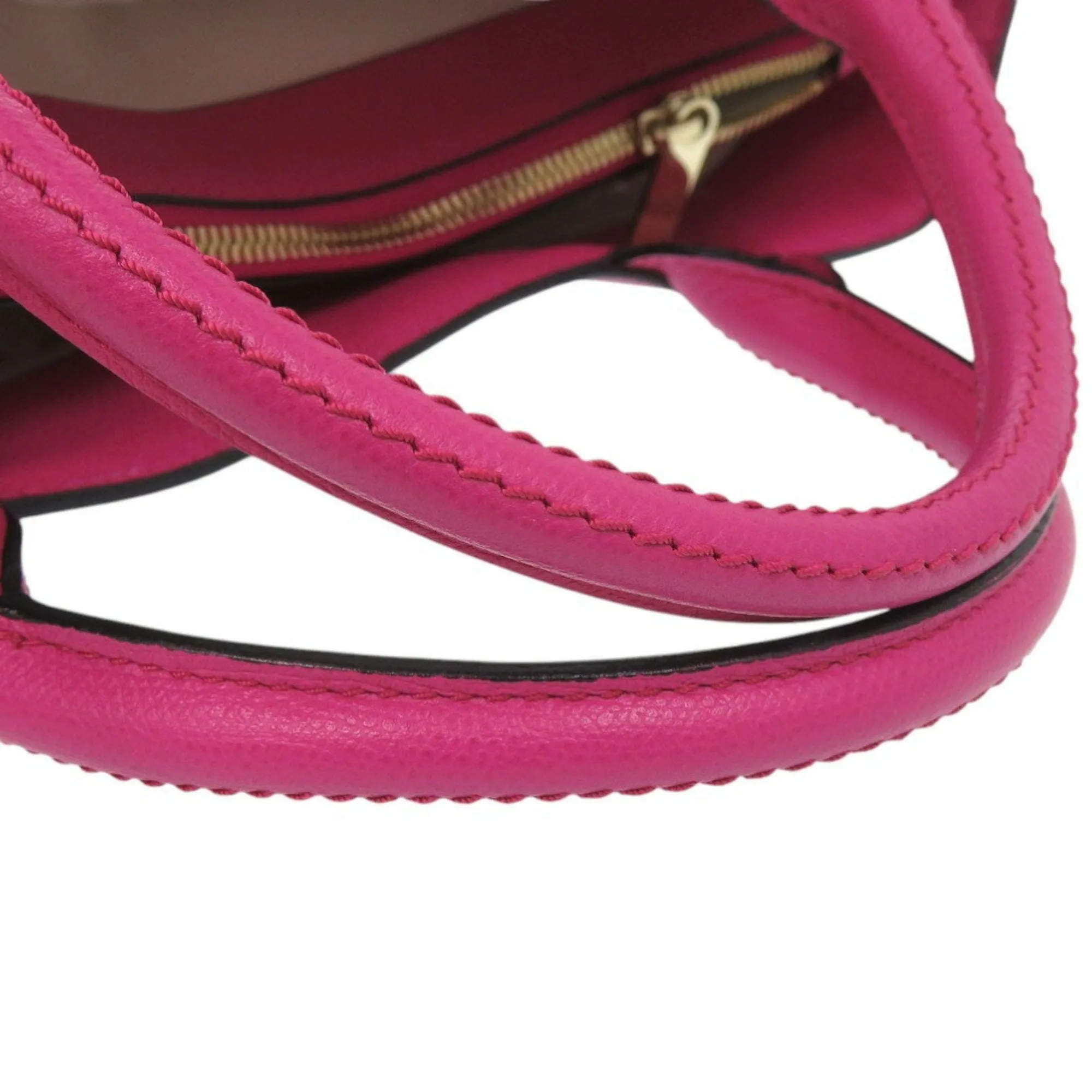 Valextra Leather Handbag (Pre-Owned)