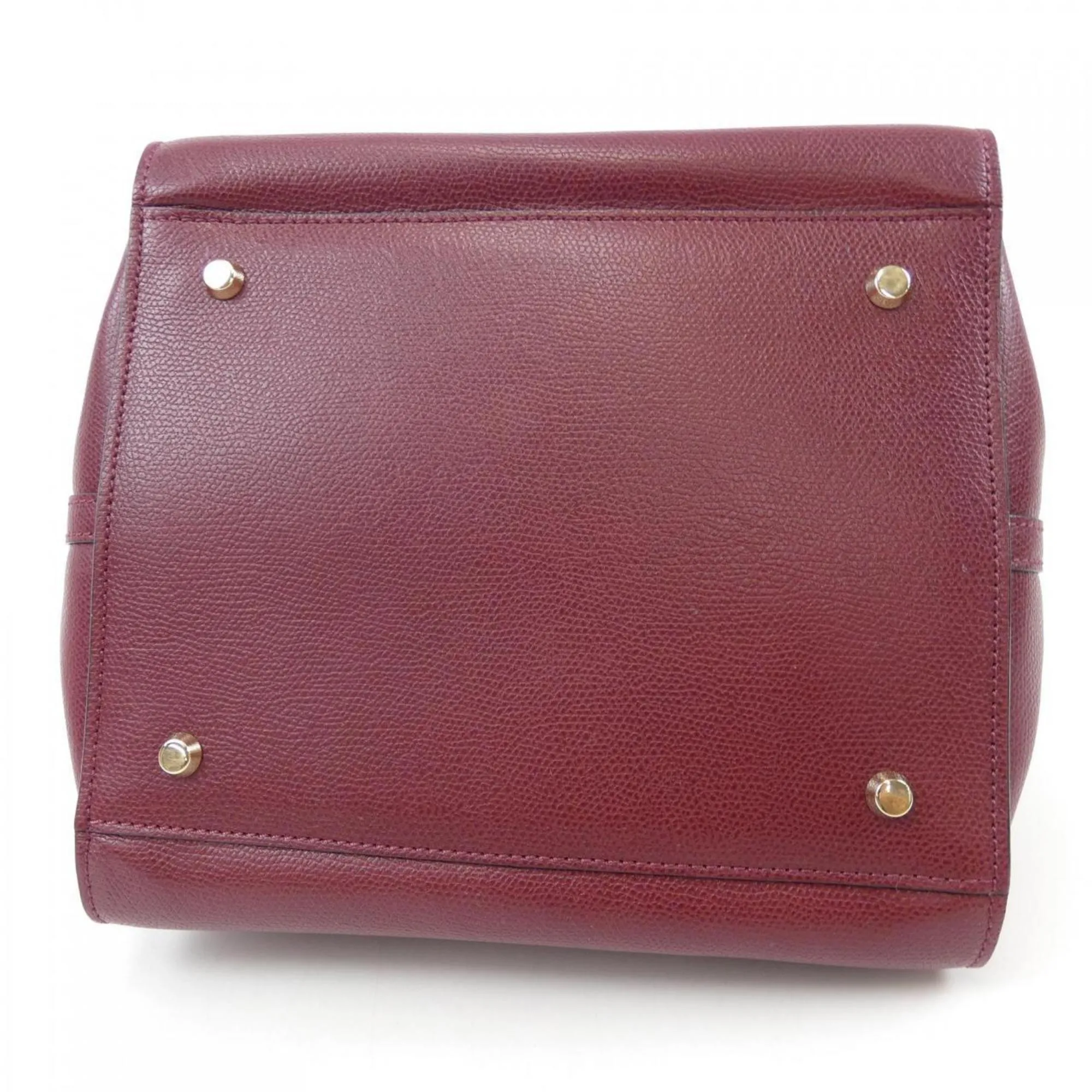 Valextra Leather Handbag (Pre-Owned)