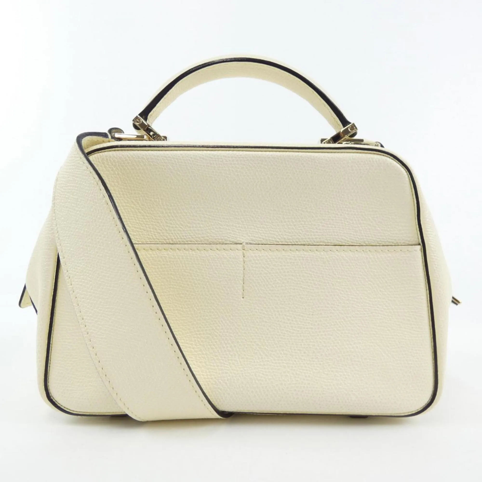 Valextra Leather Handbag (Pre-Owned)