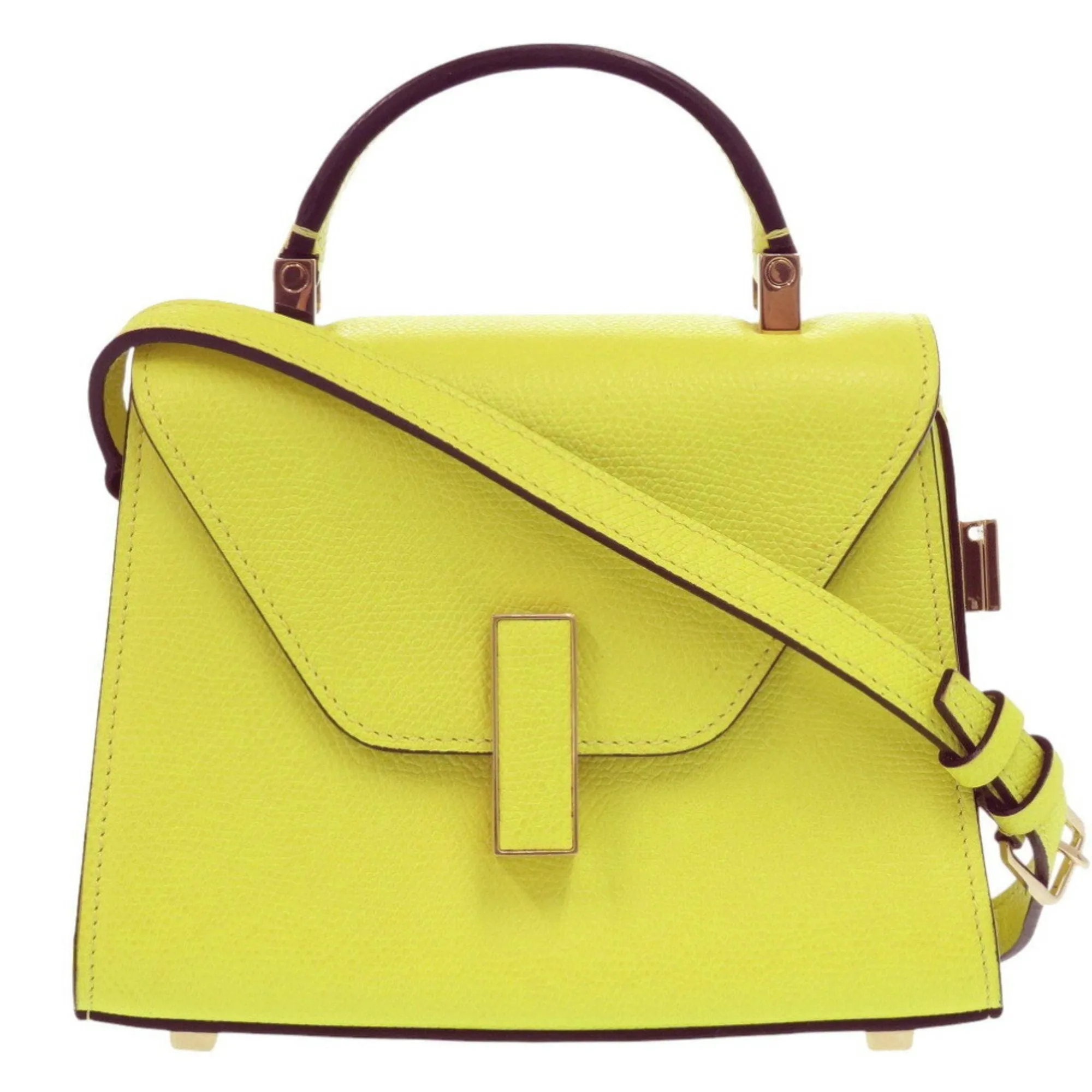 Valextra Leather Handbag (Pre-Owned)