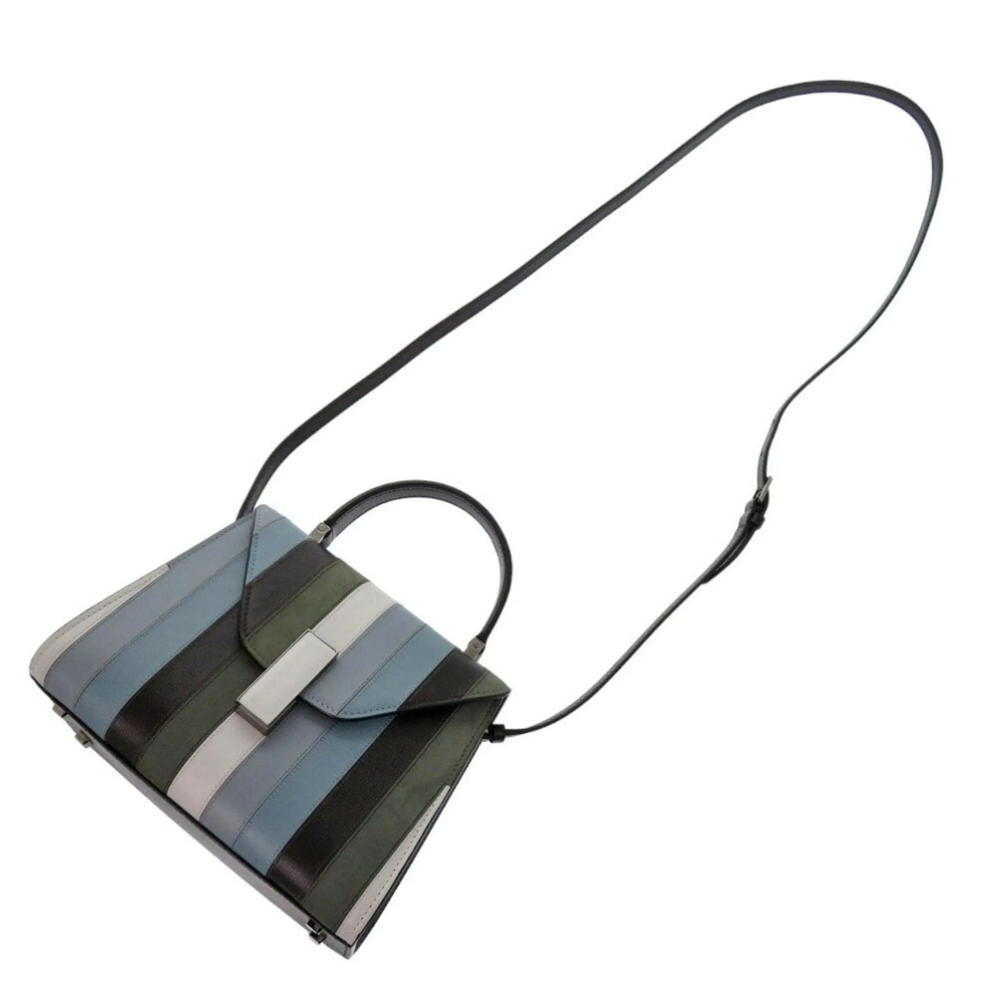Valextra Leather Handbag (Pre-Owned)