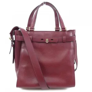 Valextra Leather Handbag (Pre-Owned)