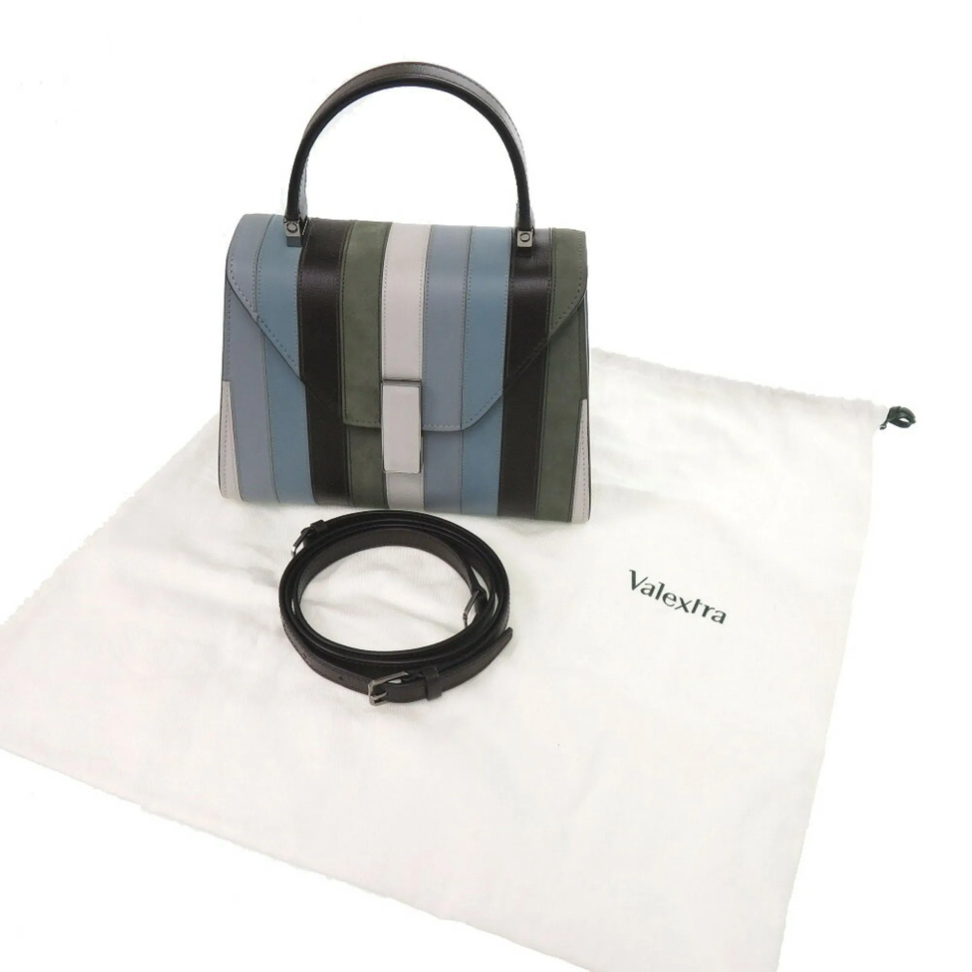 Valextra Leather Handbag (Pre-Owned)