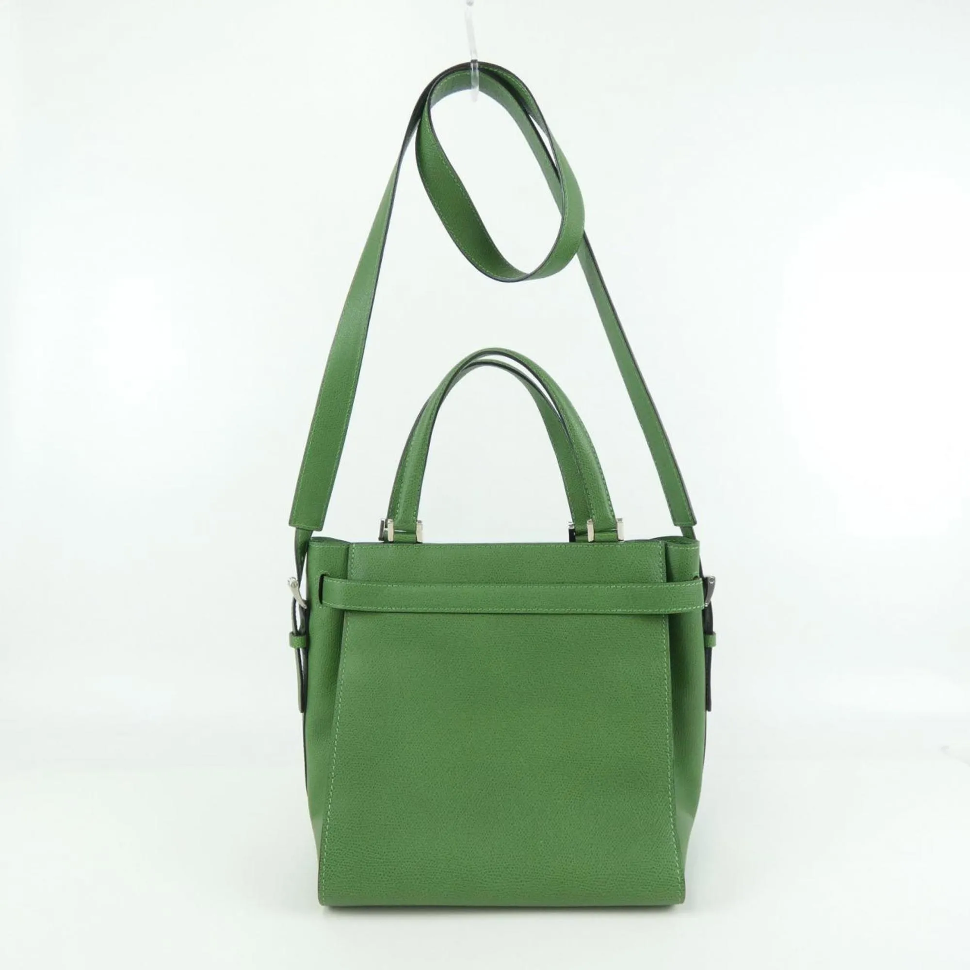 Valextra Leather Handbag (Pre-Owned)