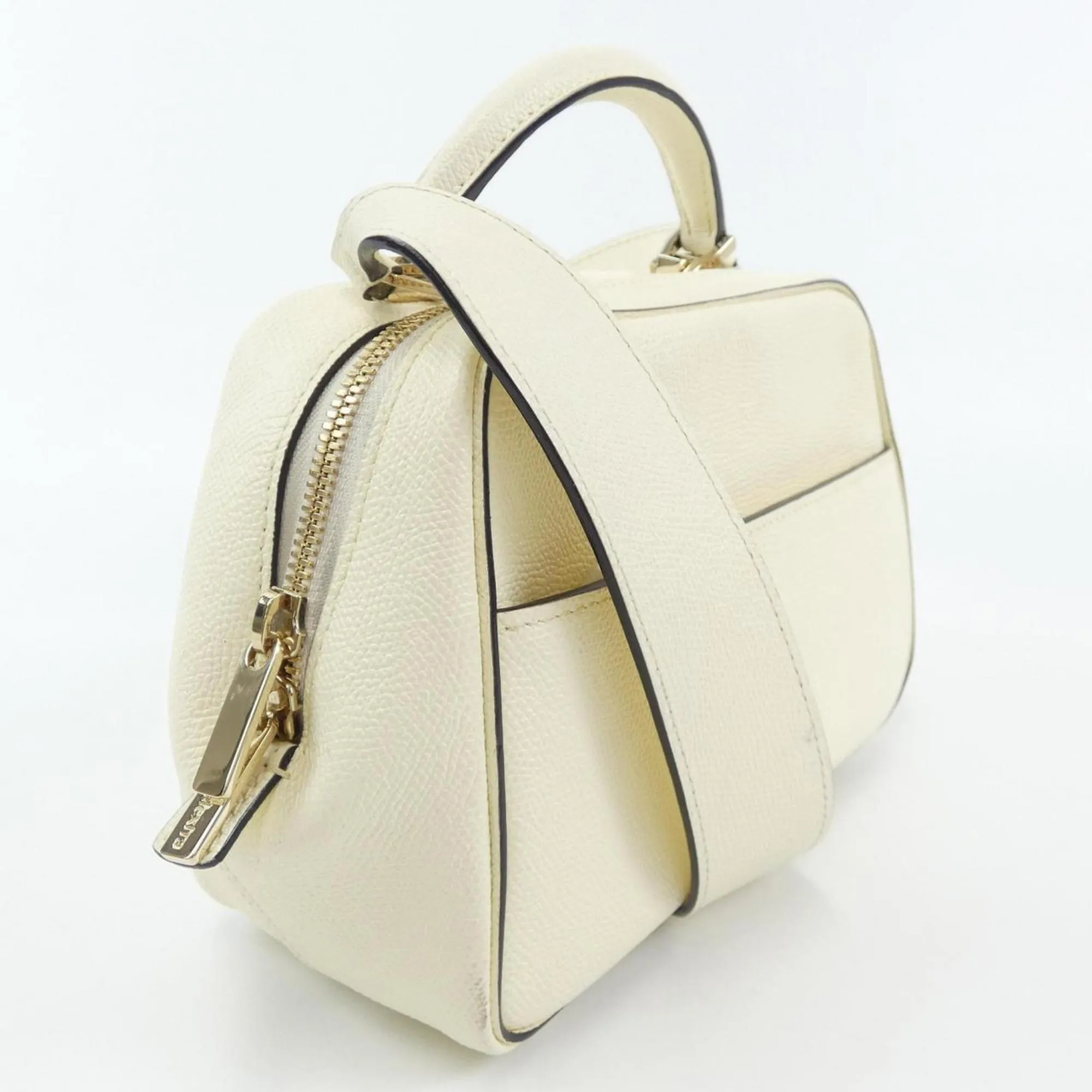Valextra Leather Handbag (Pre-Owned)