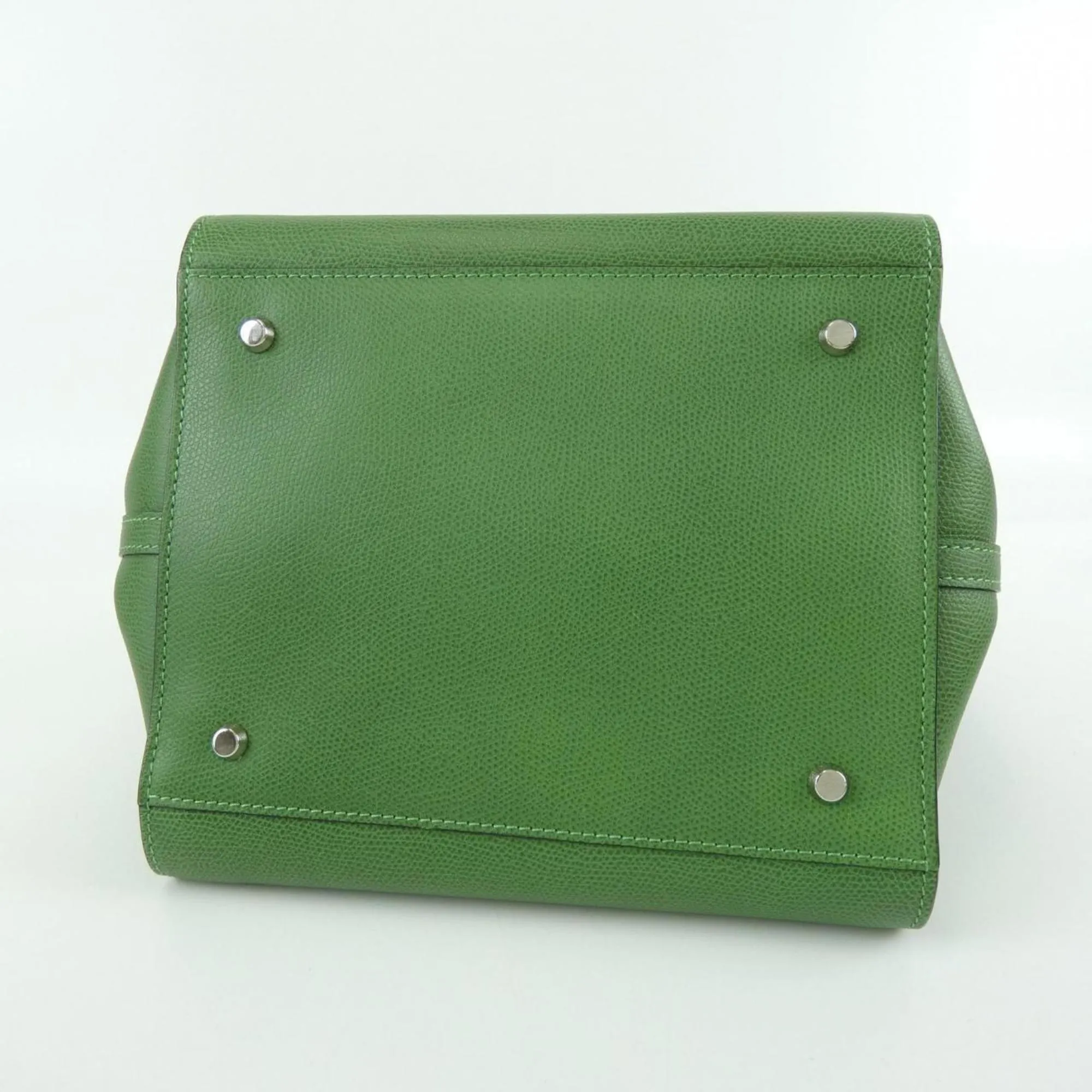 Valextra Leather Handbag (Pre-Owned)