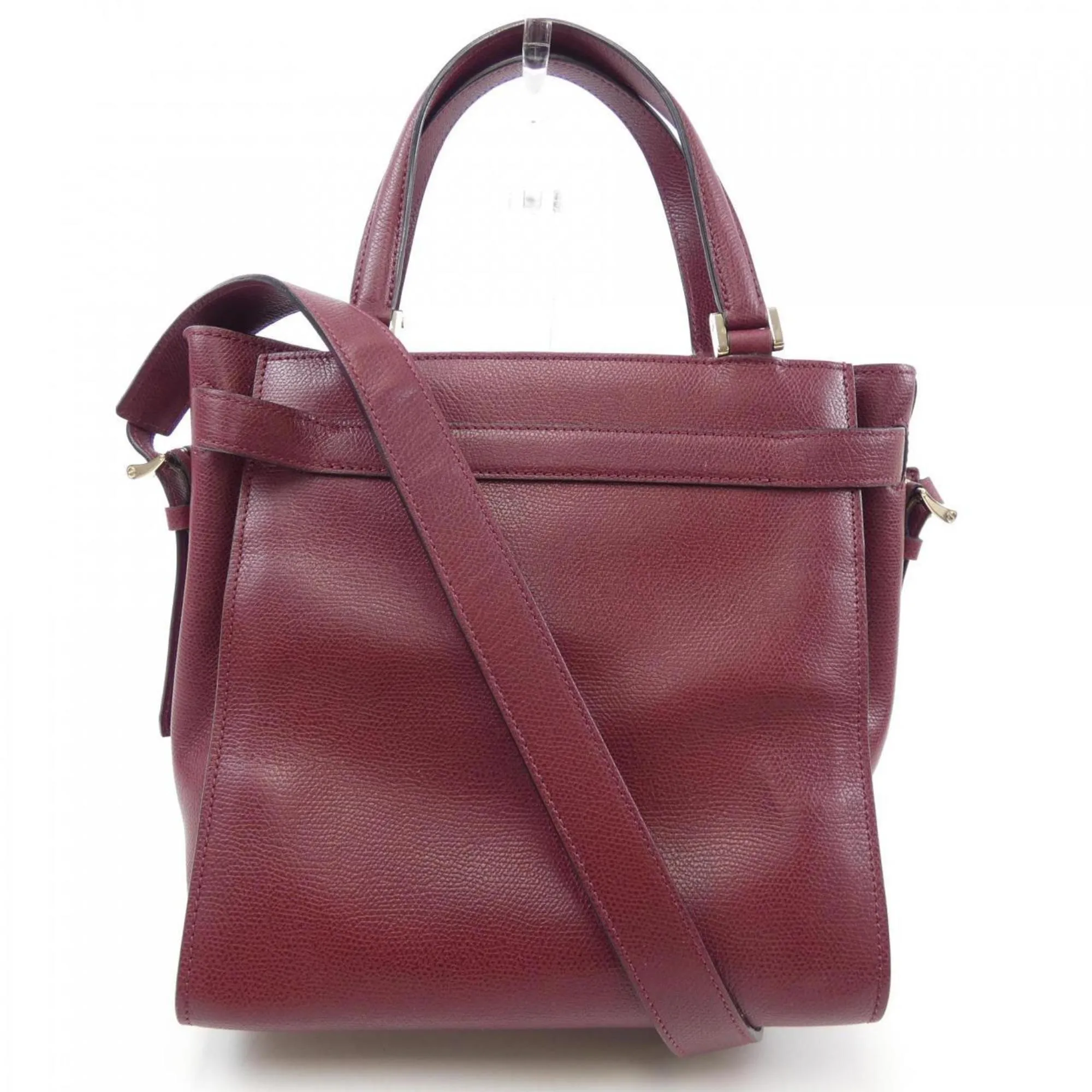 Valextra Leather Handbag (Pre-Owned)