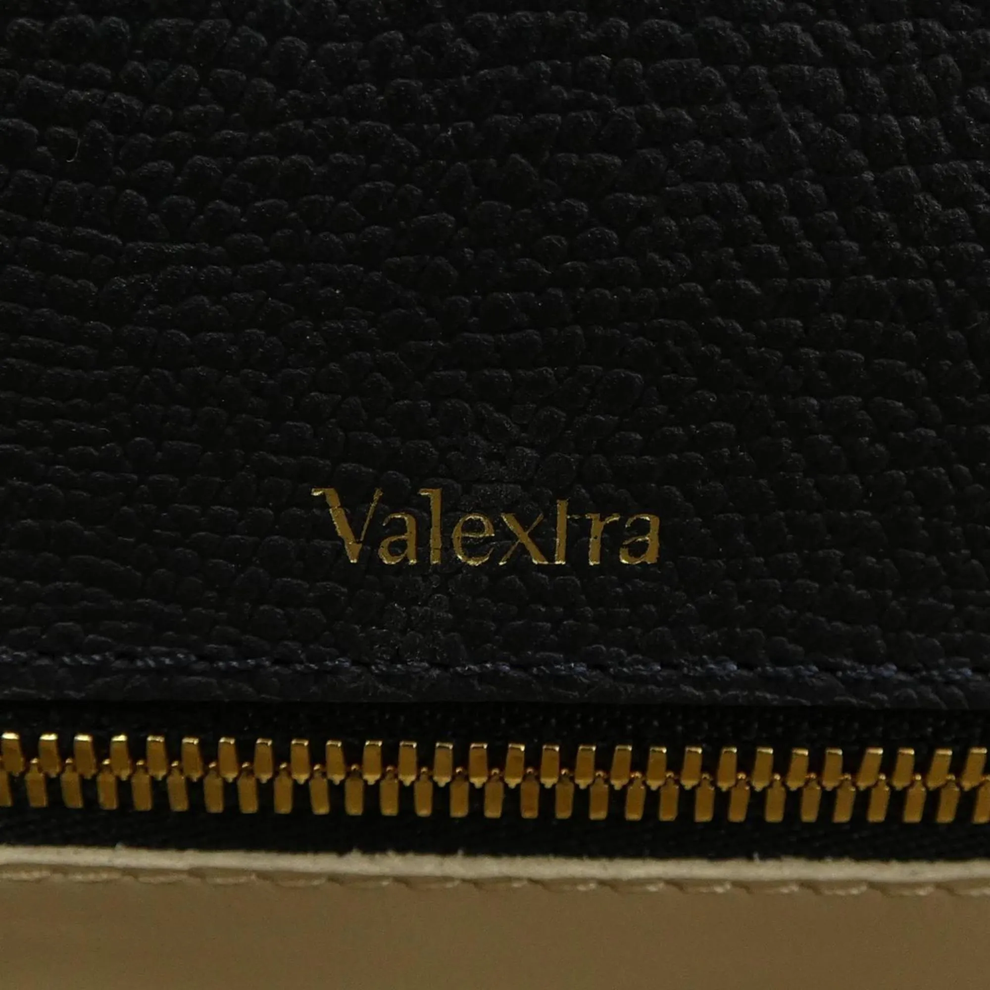 Valextra Navy Handbag (Pre-Owned)