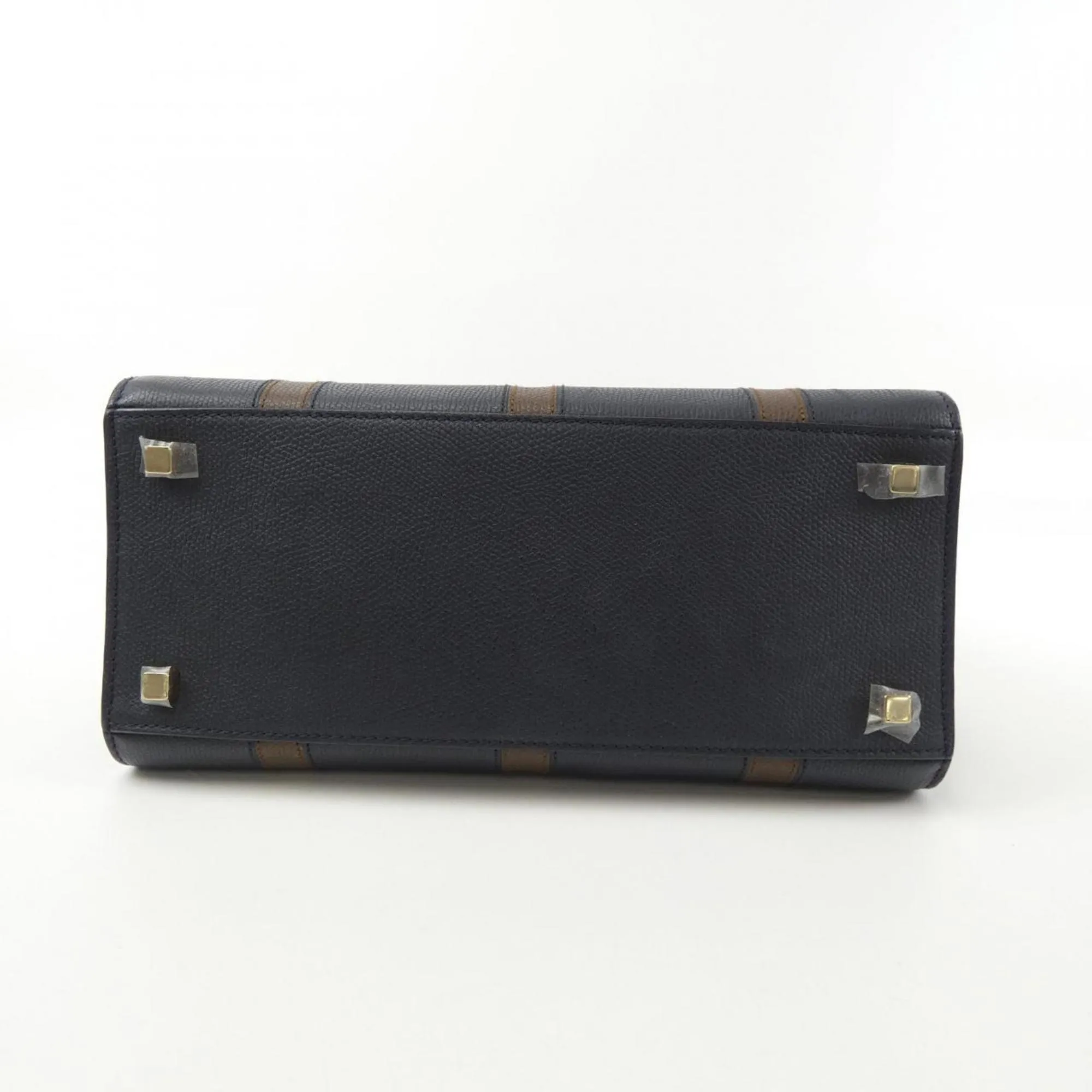 Valextra Navy Handbag (Pre-Owned)