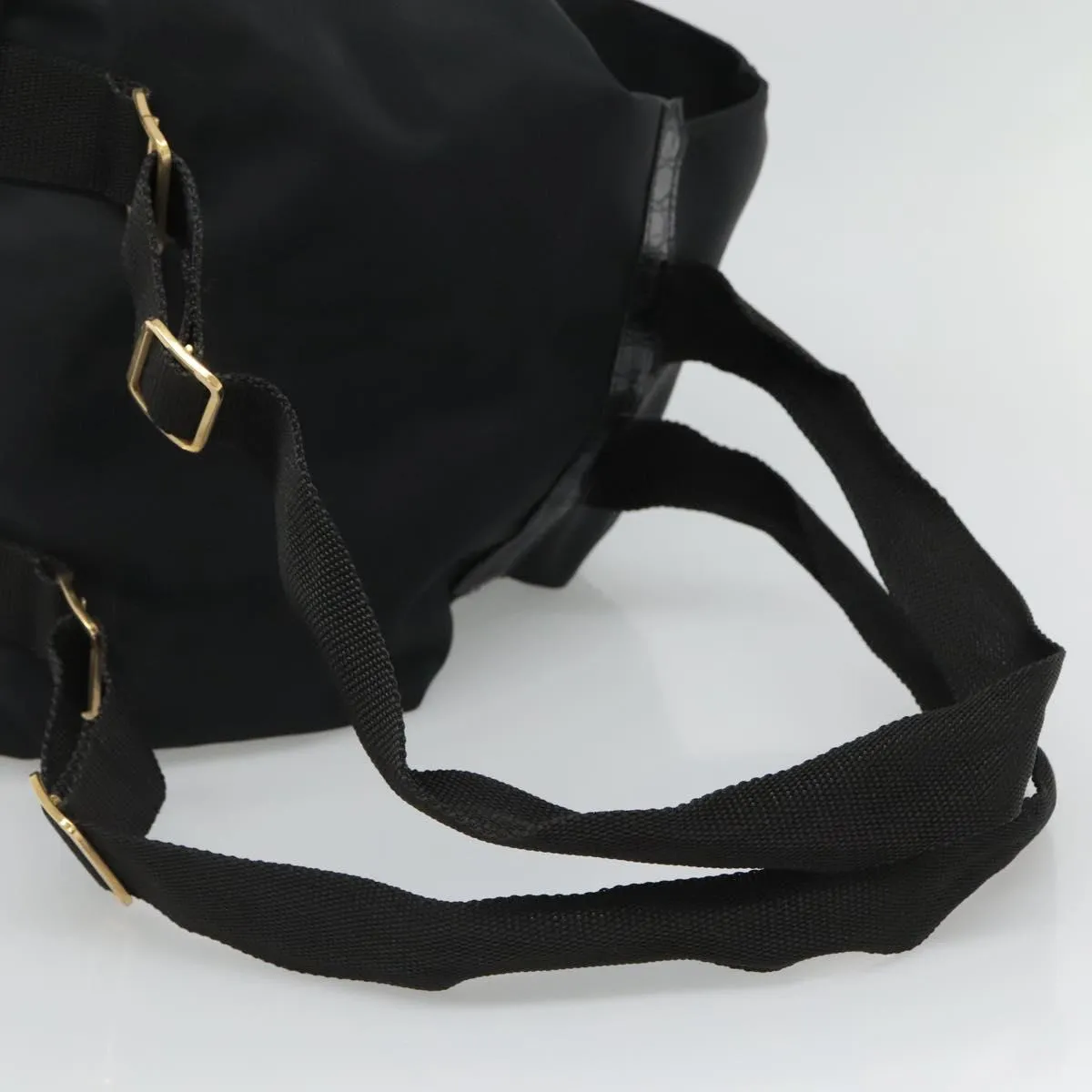 Versace Gianni Synthetic Backpack Bag (Pre-Owned)