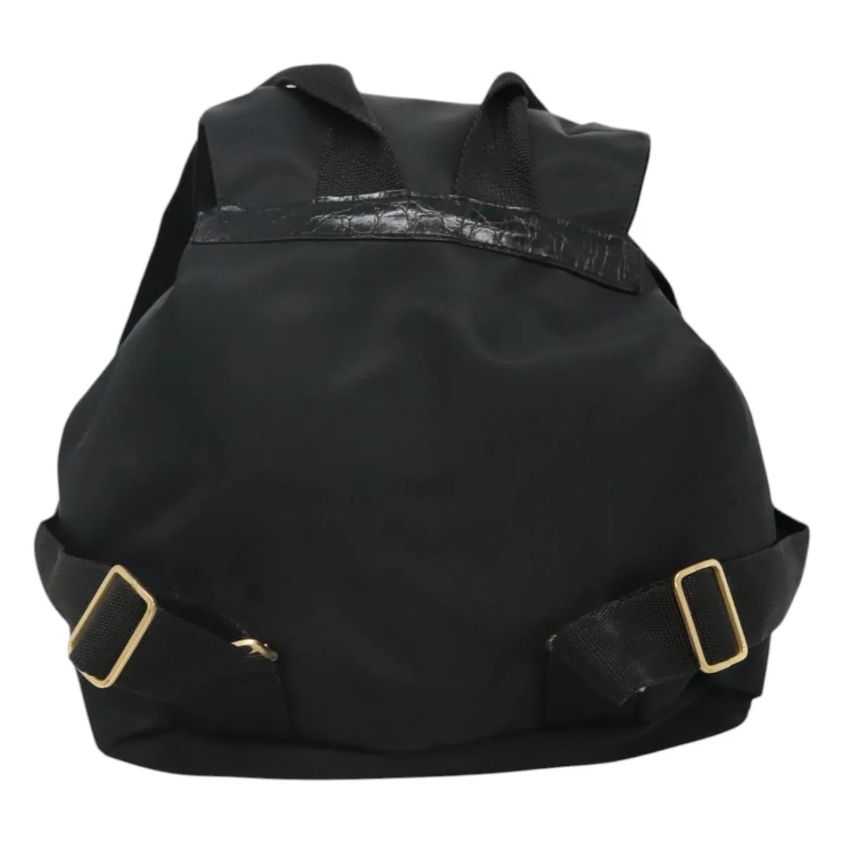 Versace Gianni Synthetic Backpack Bag (Pre-Owned)
