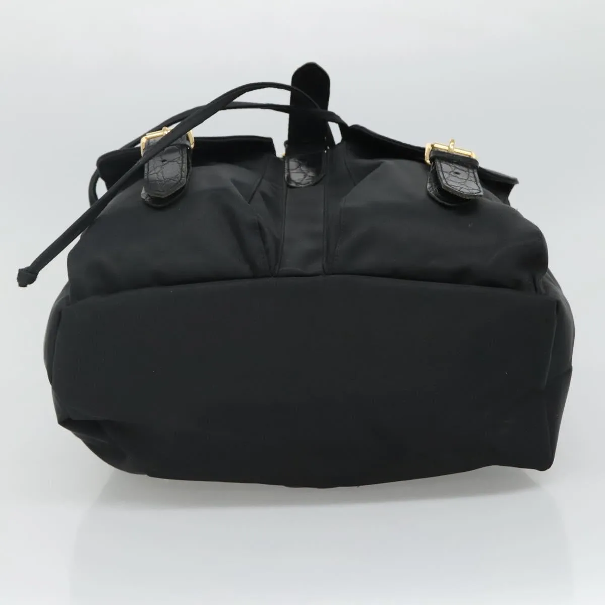 Versace Gianni Synthetic Backpack Bag (Pre-Owned)