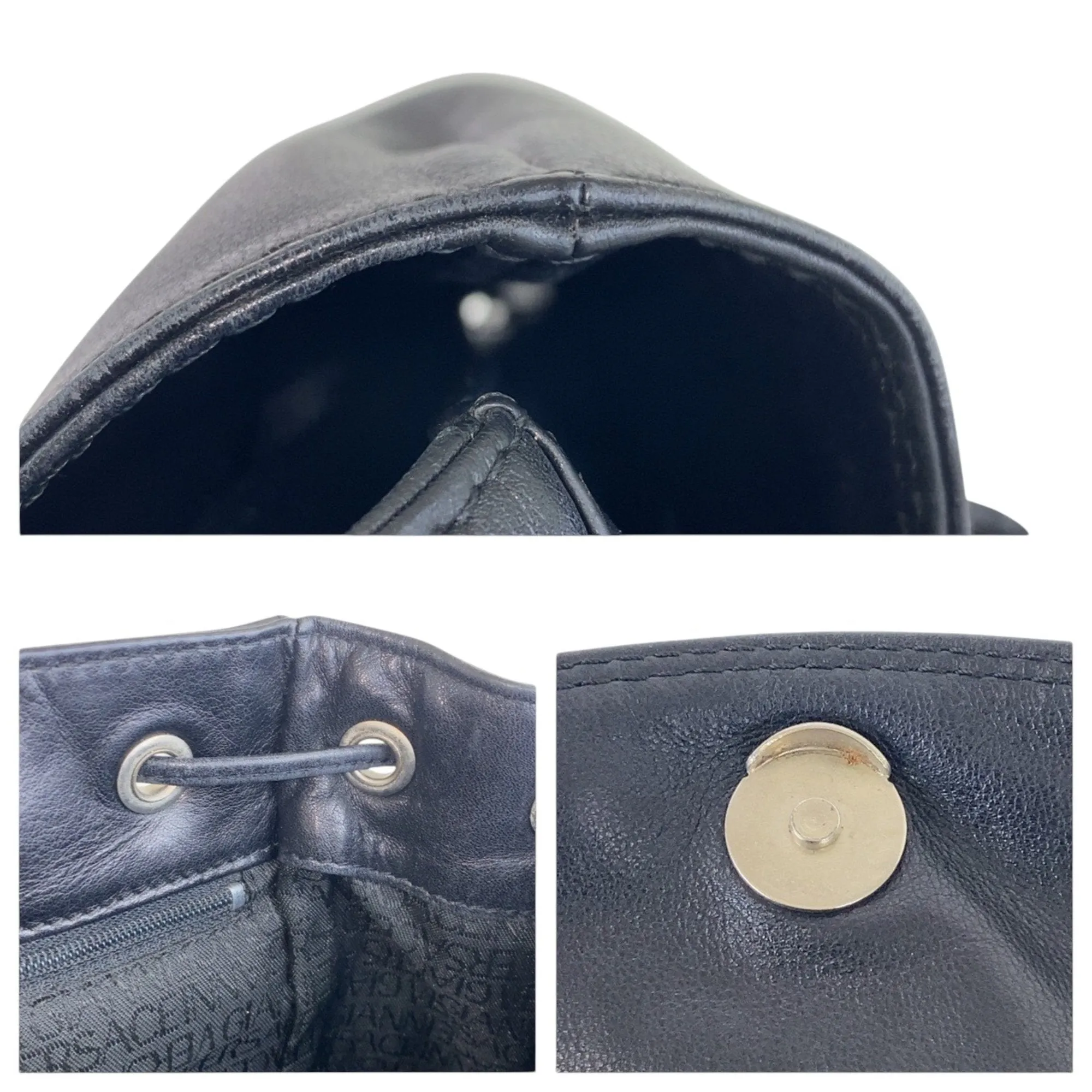 Versace Leather Backpack (Pre-Owned)