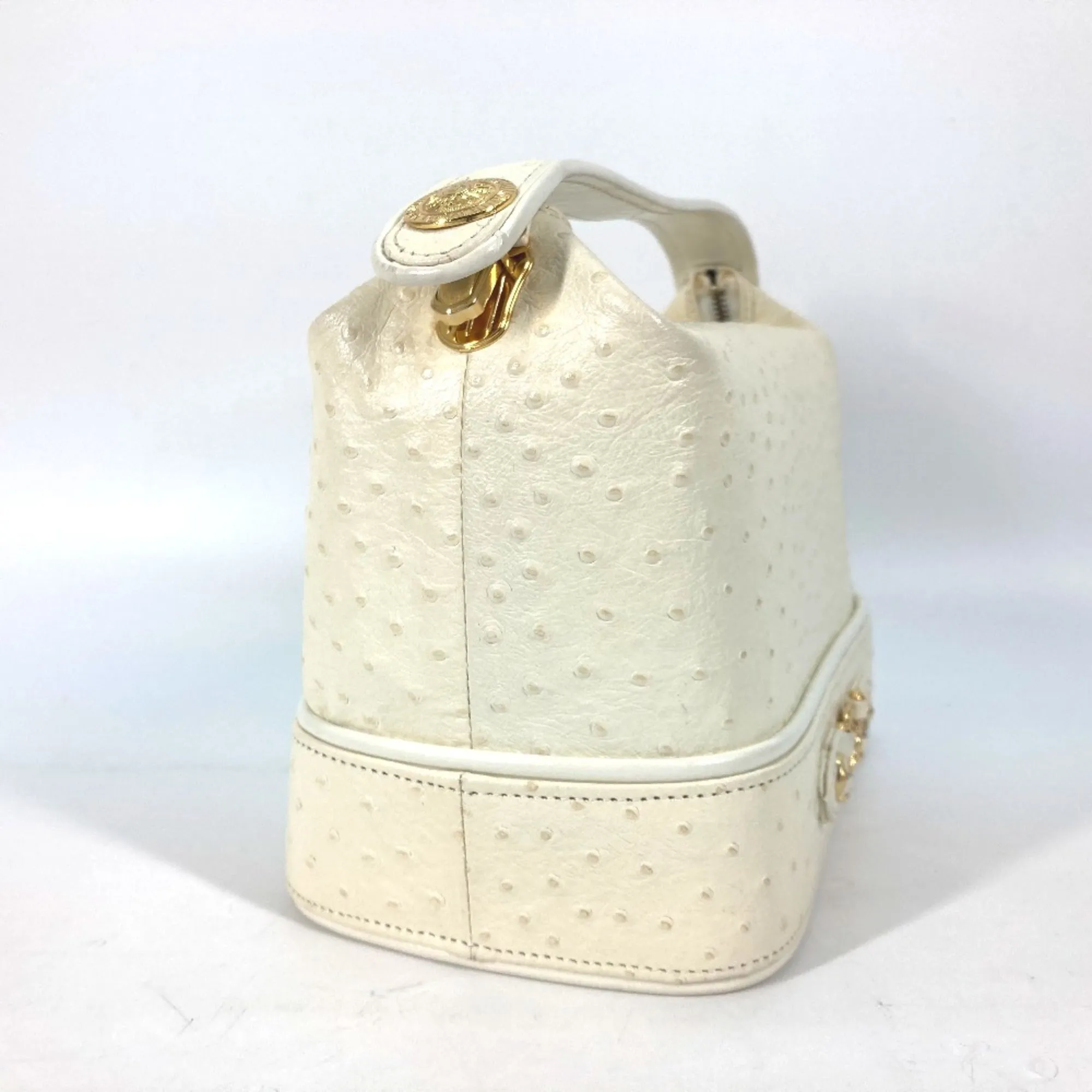 Versace  Leather Handbag (Pre-Owned)