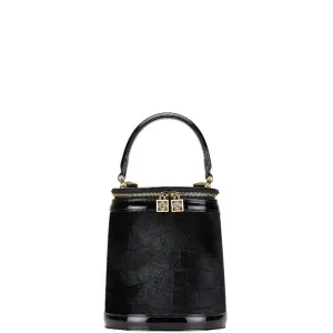 Versace Leather Handbag Vanity Bag (Pre-Owned)
