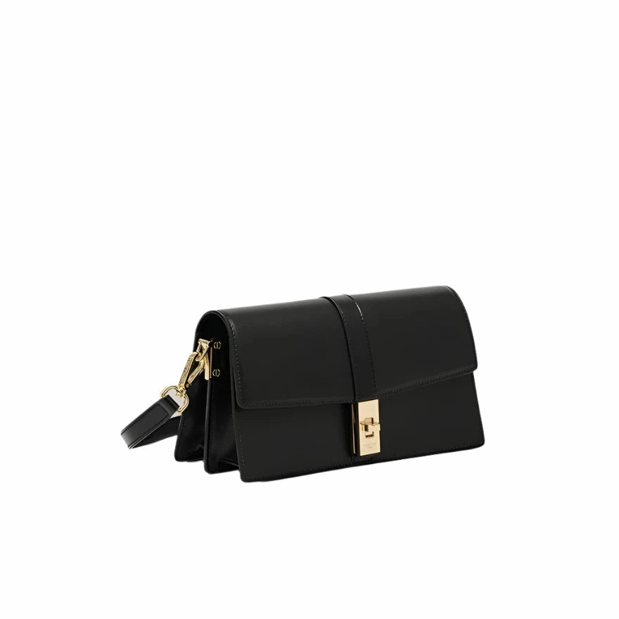 Vestirsi Claudia East West Black Leather