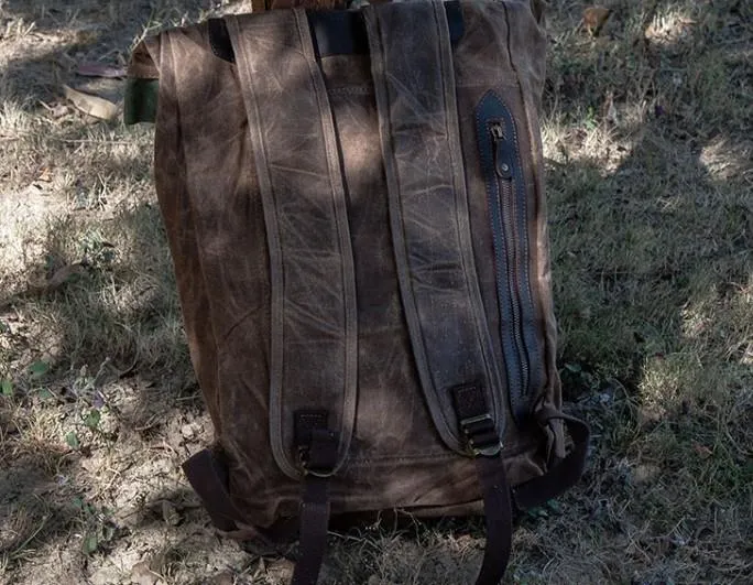 Vintage Canvas Backpacks for men Travel Bags School Backpack for men