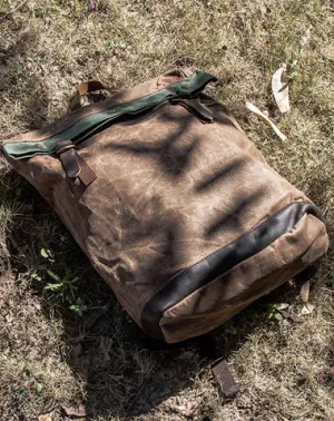 Vintage Canvas Backpacks for men Travel Bags School Backpack for men