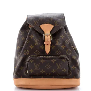 Vintage Montsouris Backpack Monogram Canvas MM