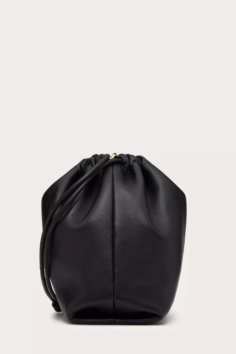 VLogo Pouf Leather Pouch