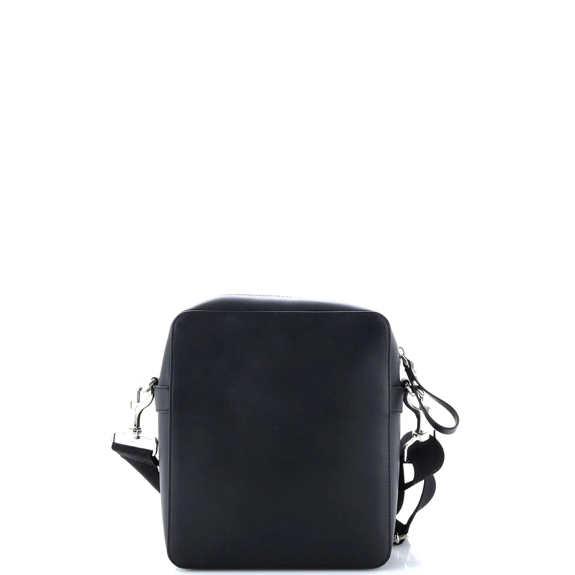 Vlogo Square Crossbody Bag Printed Leather Small