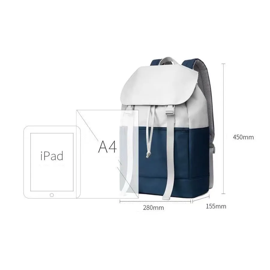 Water Resistant Fashion Casual Daypack Laptop Backpack