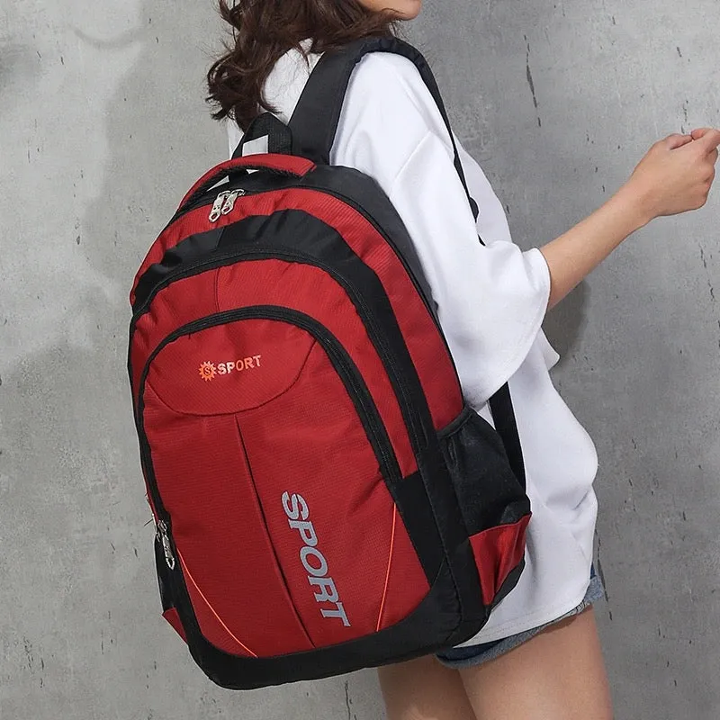 Waterproof College Student Bookbag Laptop Backpack