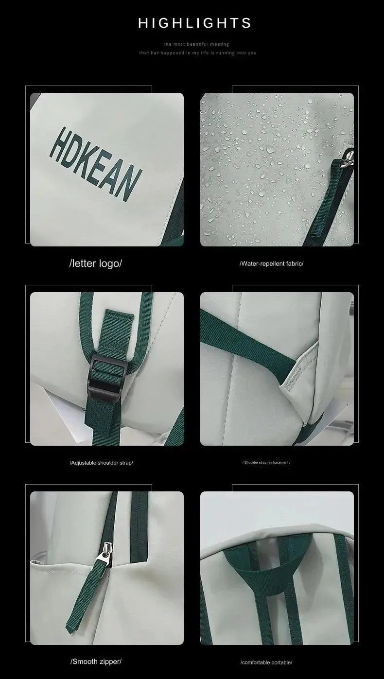 Waterproof Travel Rucksack Casual Daypack 1235