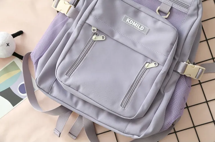 Waterproof Unisex Backpack Without Keychain 6921