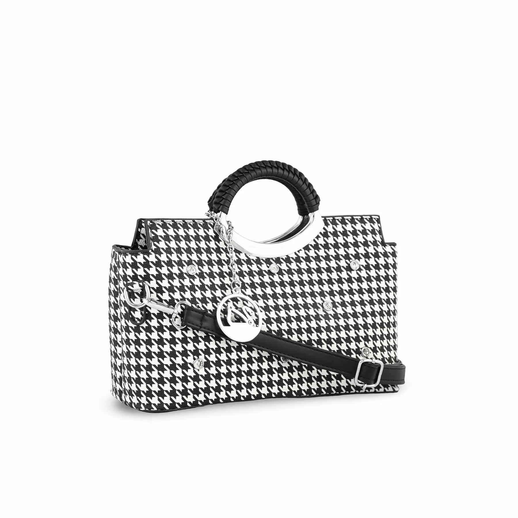 White Formal Hand Bag P36188