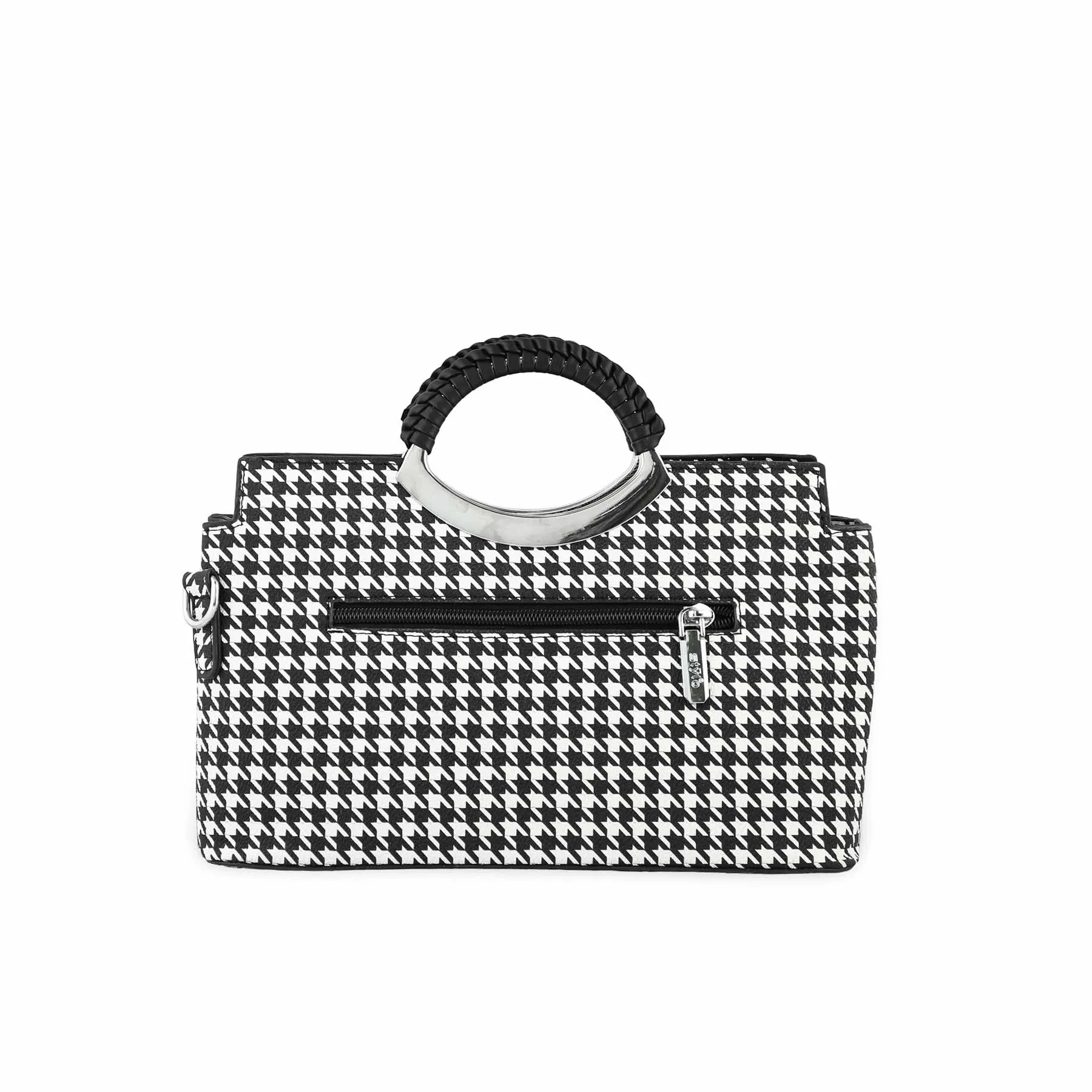 White Formal Hand Bag P36188