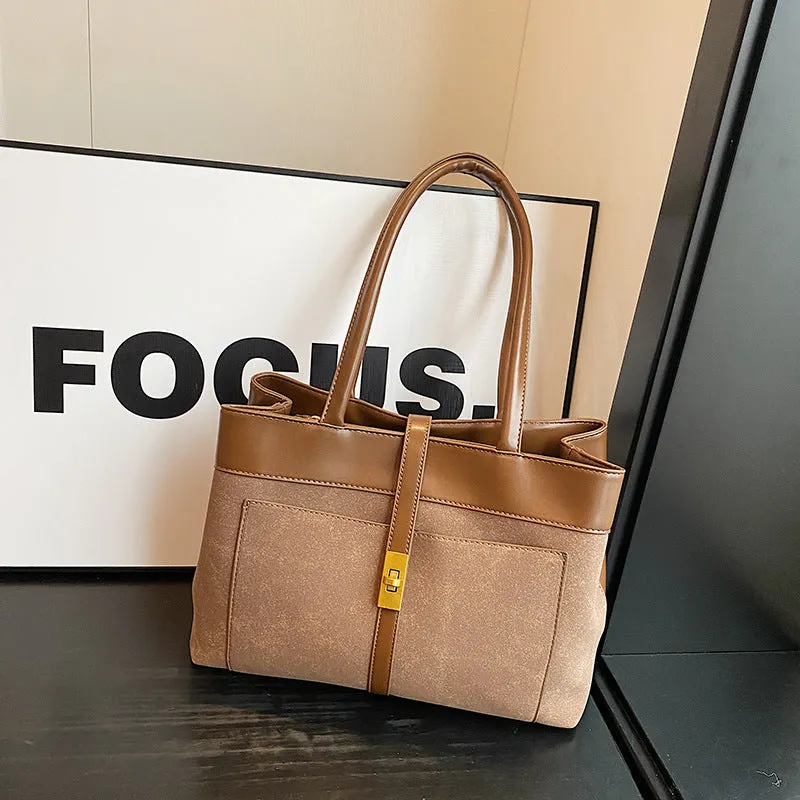 Winter  Large Capacity Commuter Tote Bag