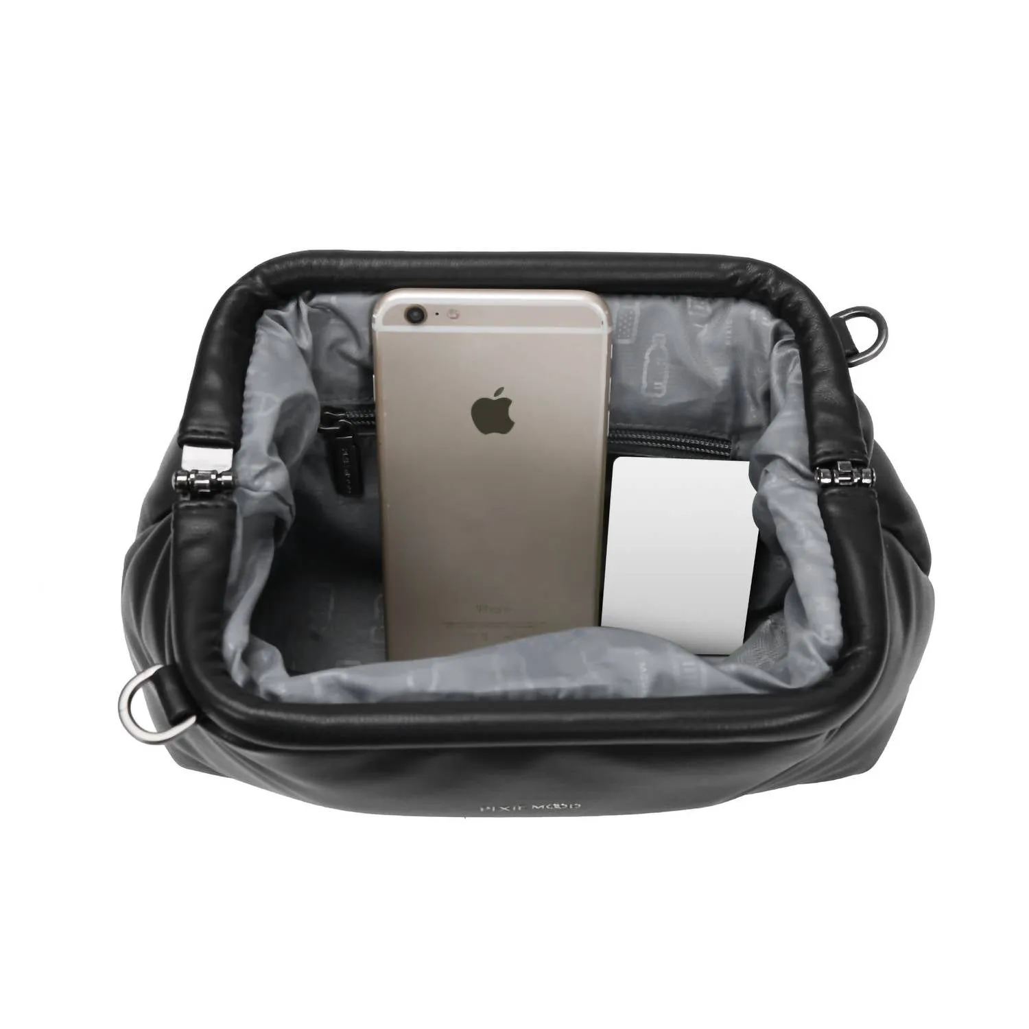 Women's Bubbly Clutch In Black