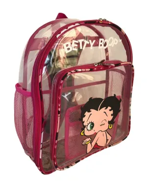 Women's Clear Backpack In Pink