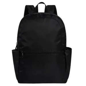 Women's Evans Double Pocket Large Backpack In Black