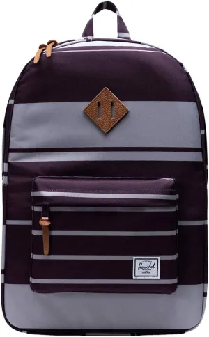 Women's Heritage Prep Backpack In Stripe Blackberry Wine