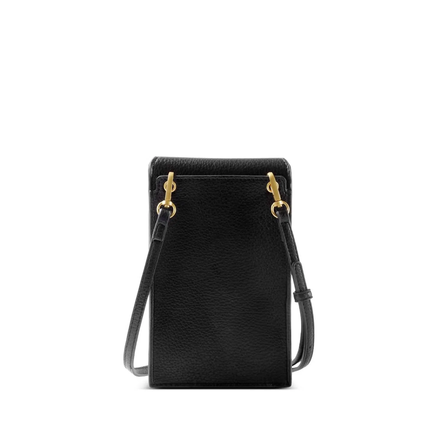 Women's Karla Phone Crossbody Bag In Black Pebbled