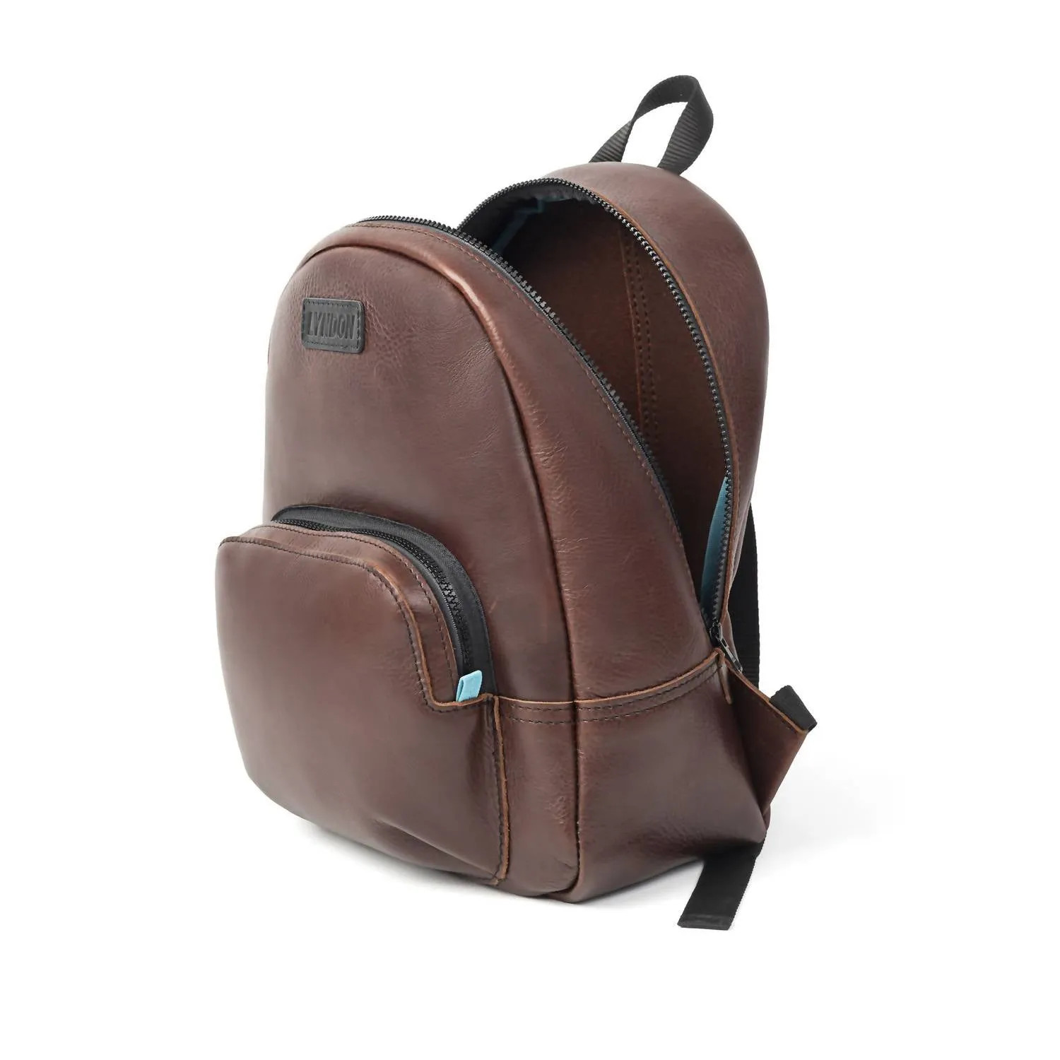 Women's Leather Backpack In Bourbon