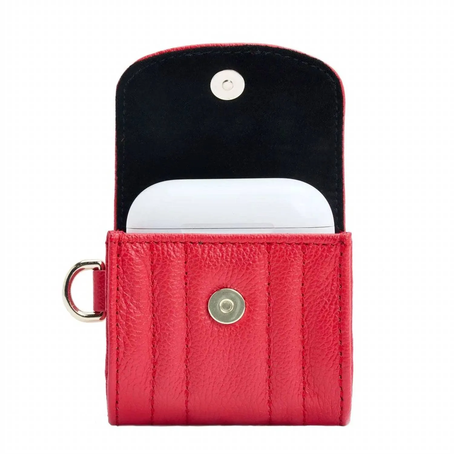 Women's Mimi Earpods Case With Wristlet In Red