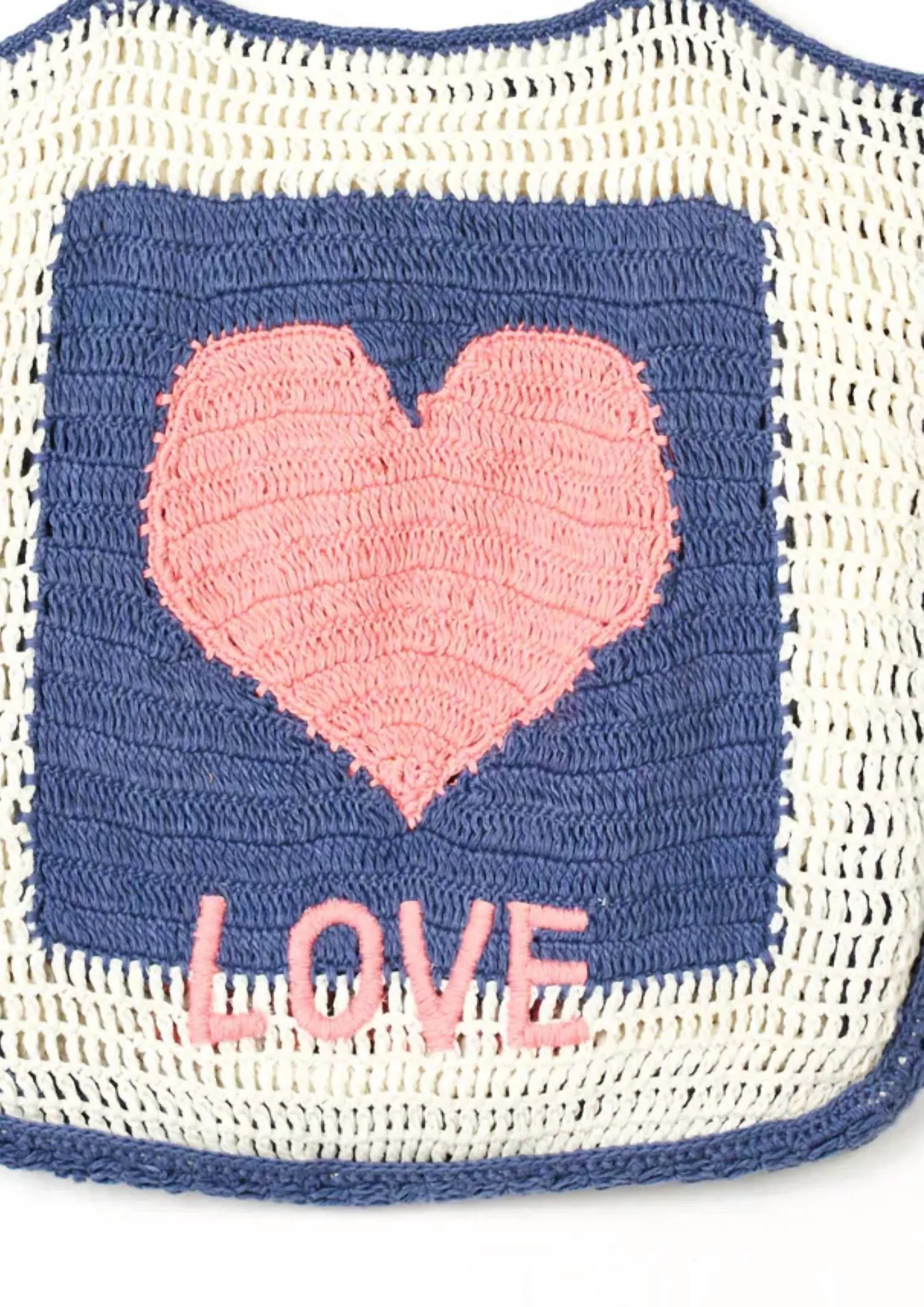 Women's Neve Crochet Tote Bag In Love