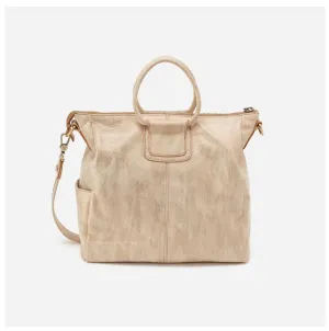 Women's Sheila Embroidered Large Satchel Bag In Gold