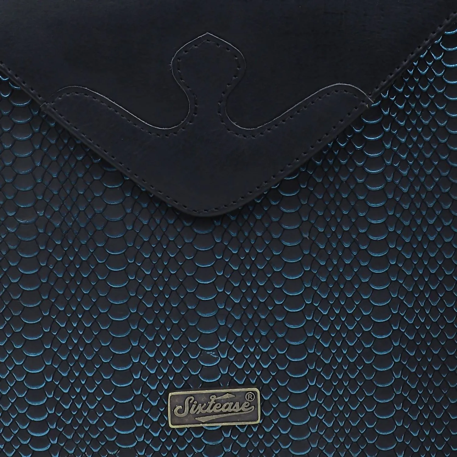 Women's Snake Backpack In Black Snake