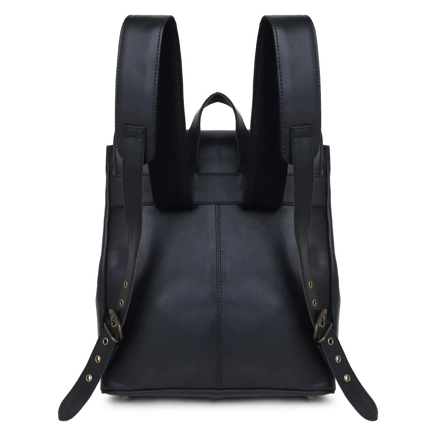 Women's Snake Backpack In Black Snake