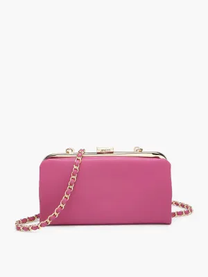 Women's Sue Snap Clasp Wallet In Bubblegum Pink