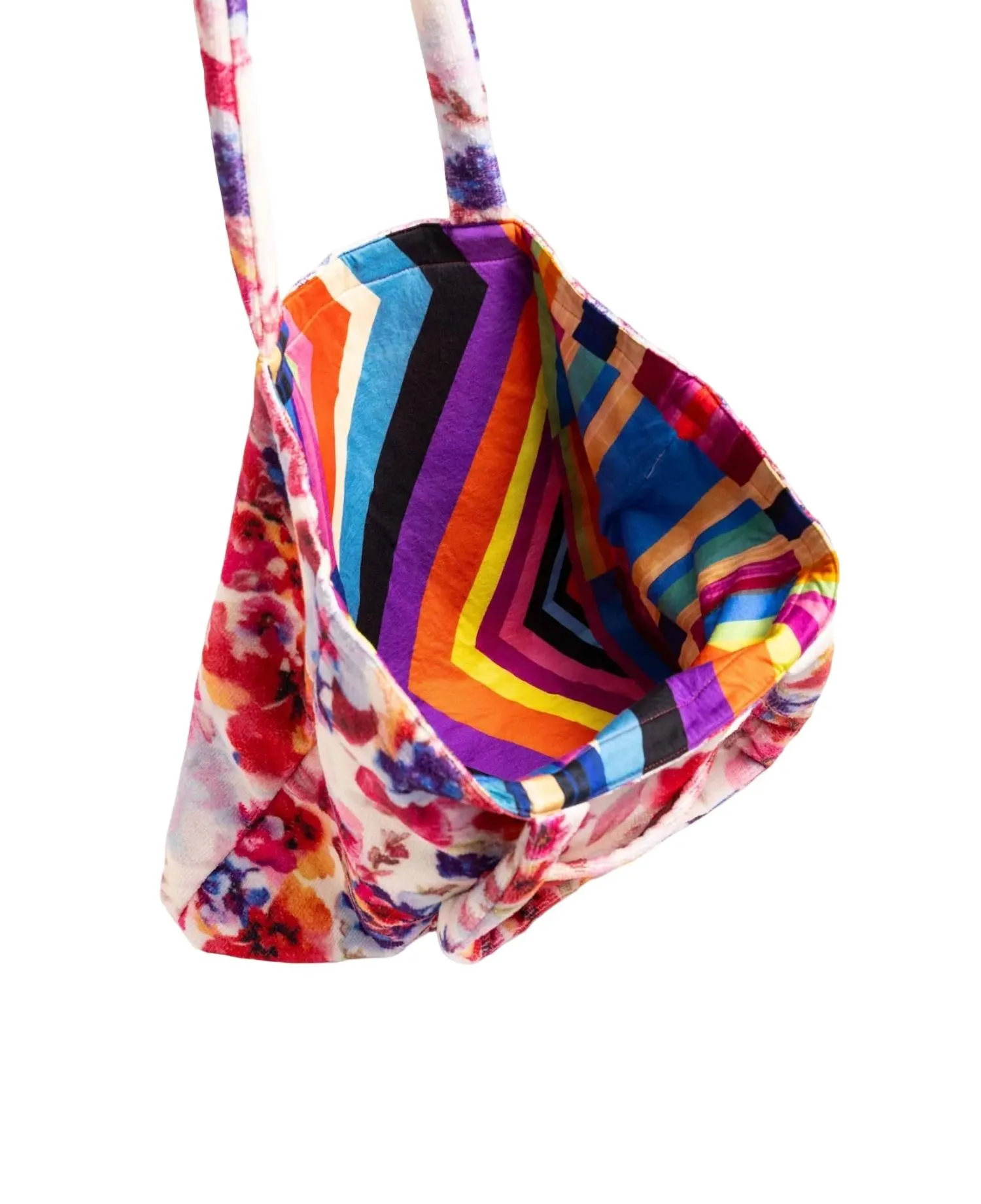 Women's Summer Days Terry Beach Tote Bag In Multi