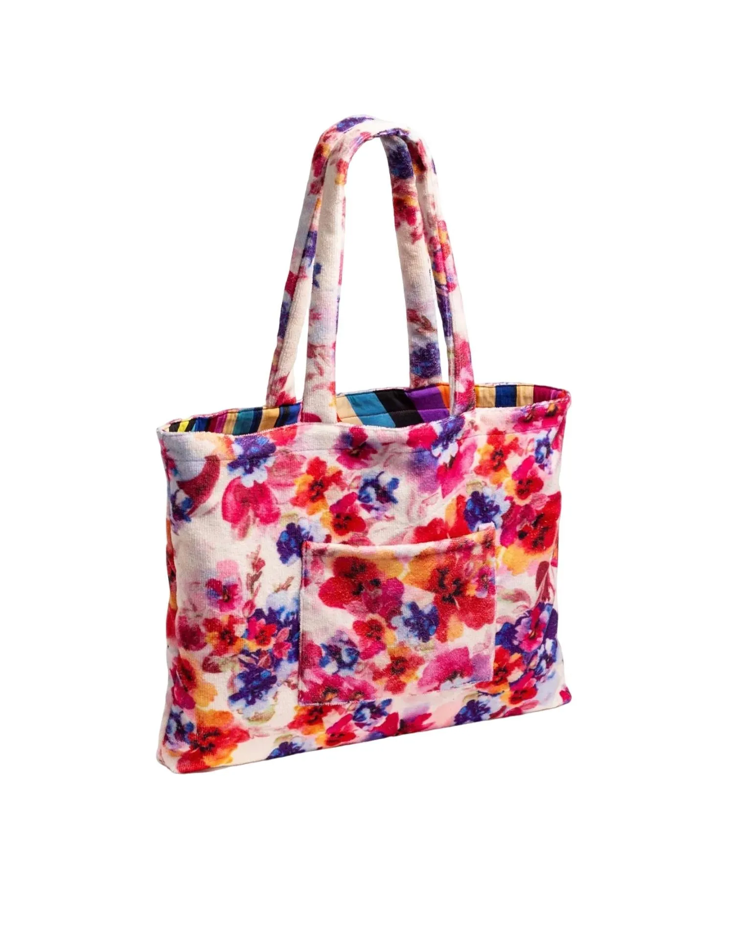 Women's Summer Days Terry Beach Tote Bag In Multi