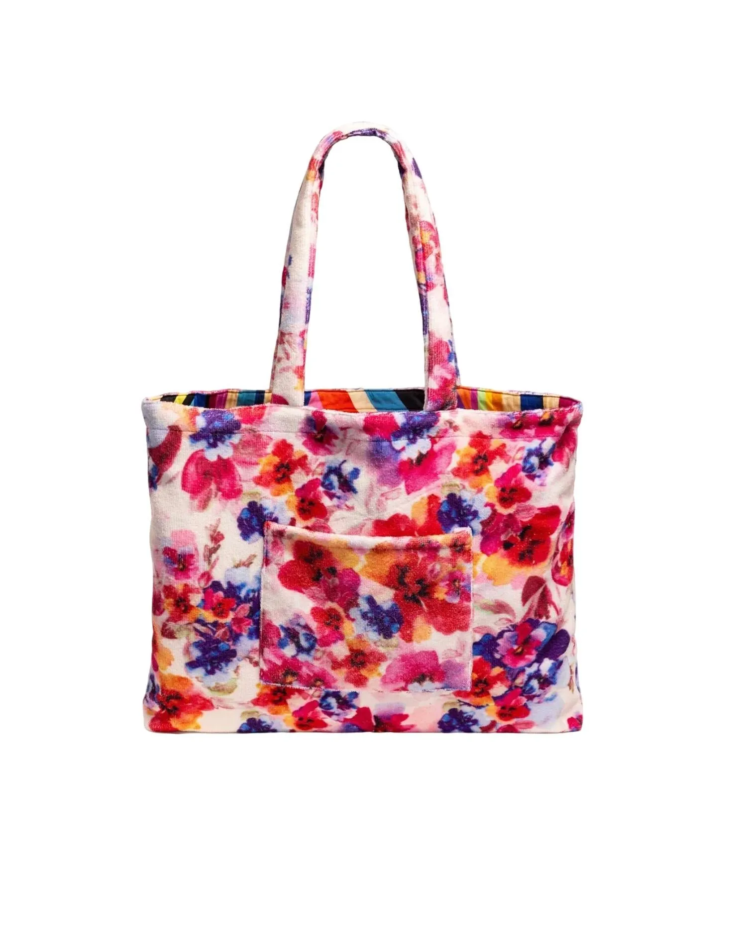 Women's Summer Days Terry Beach Tote Bag In Multi