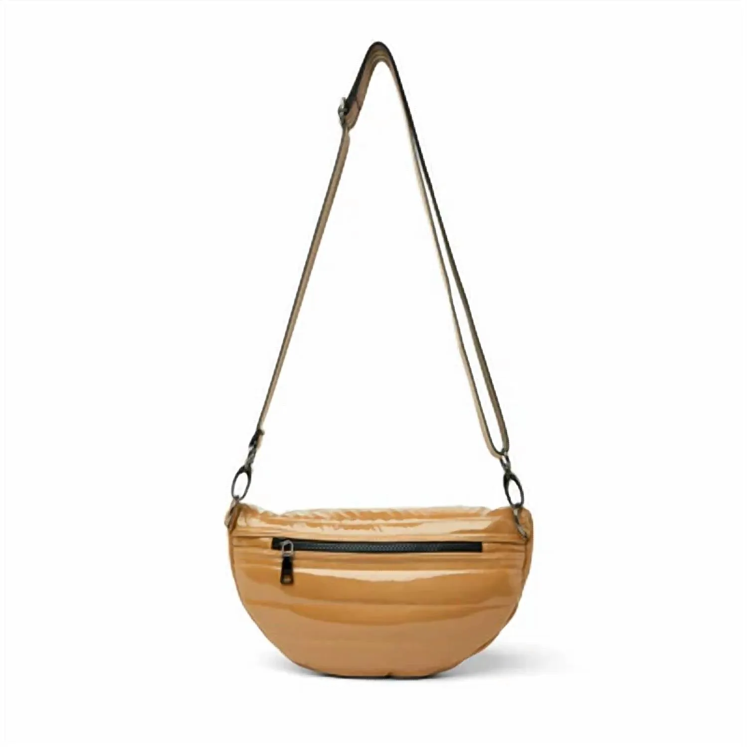 Women's The Little Runaway Bag In Camel Patent