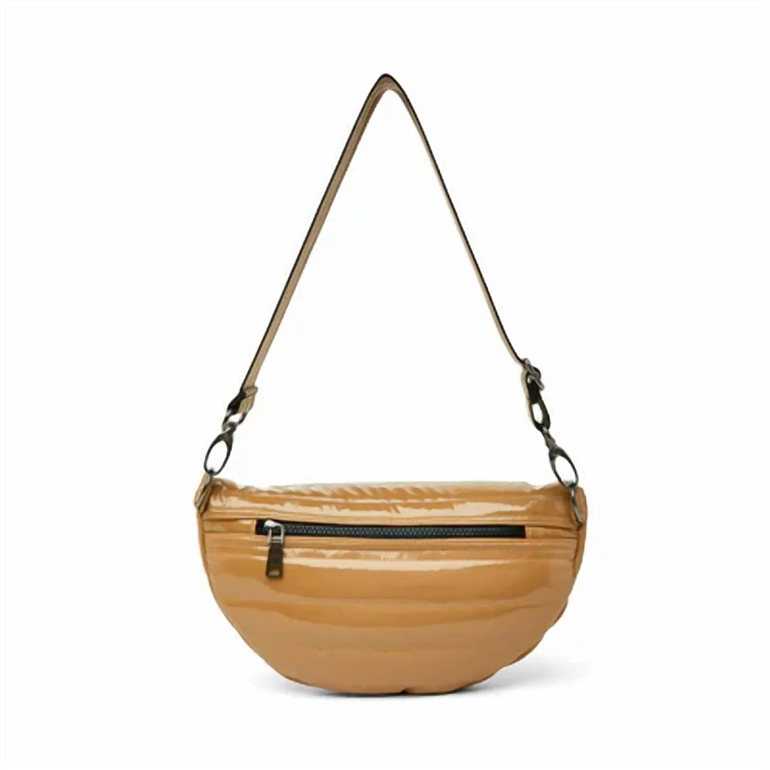Women's The Little Runaway Bag In Camel Patent