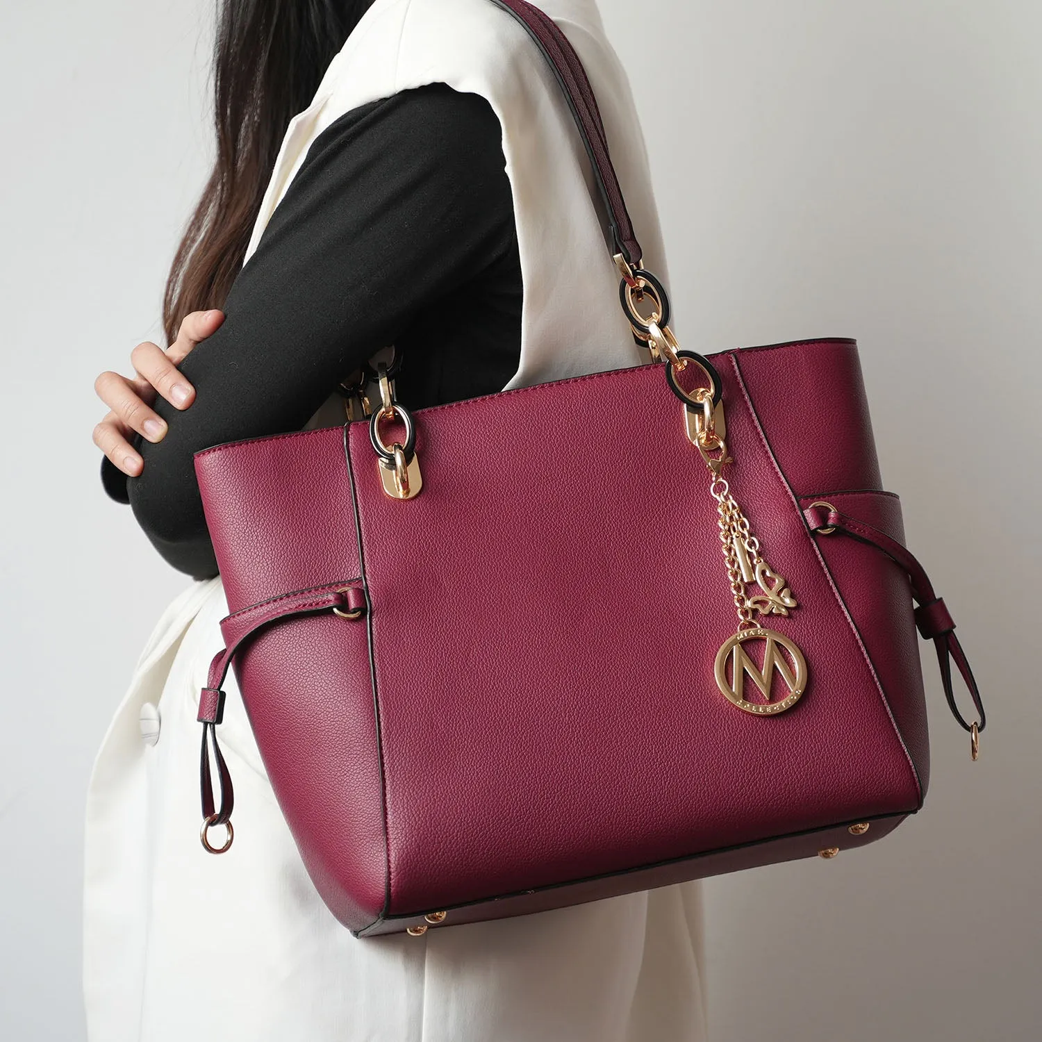 Yale Tote Women's Bag with Wallet Handbag Purse by Mia K